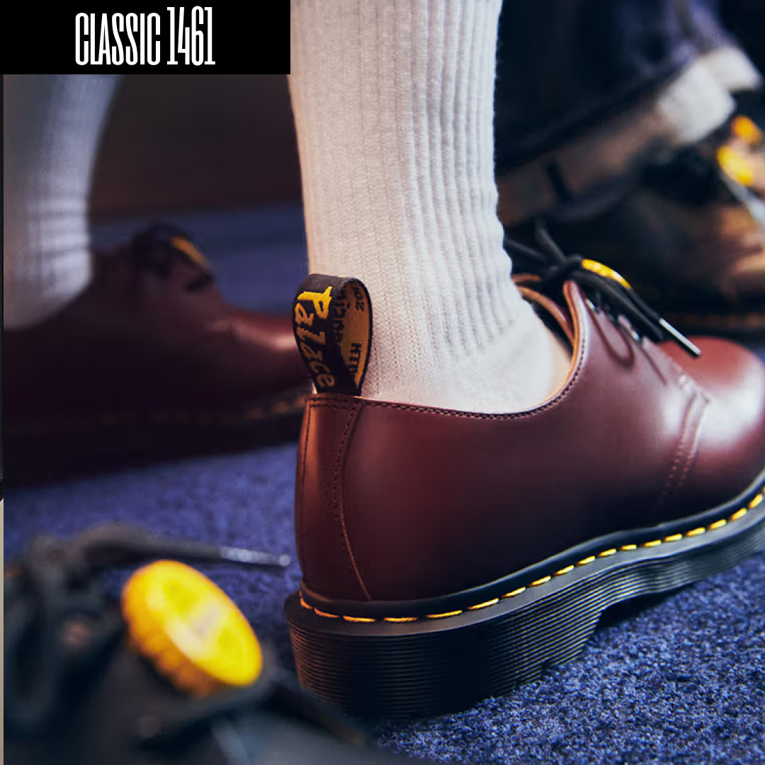 Dr. Martens x Palace 1461 Red, Dr. Martens x Palace 1461 Camo 착용 스타일 - 4