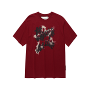 Thevinylhouse Spray Star Tee Red