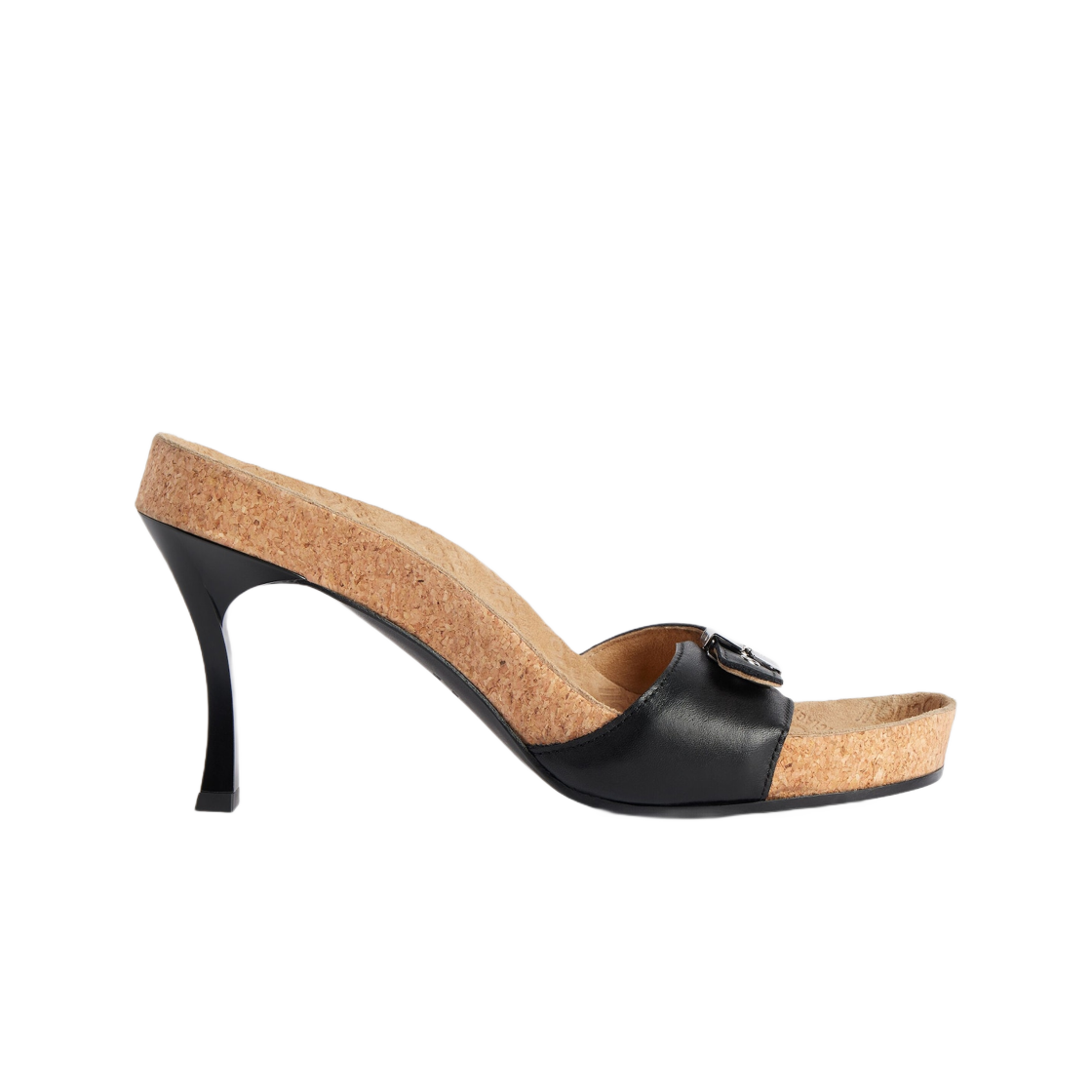 (W) 발렌시아가 x 숄 샌들 블랙((W) Balenciaga x Scholl Sandal Black) - 1