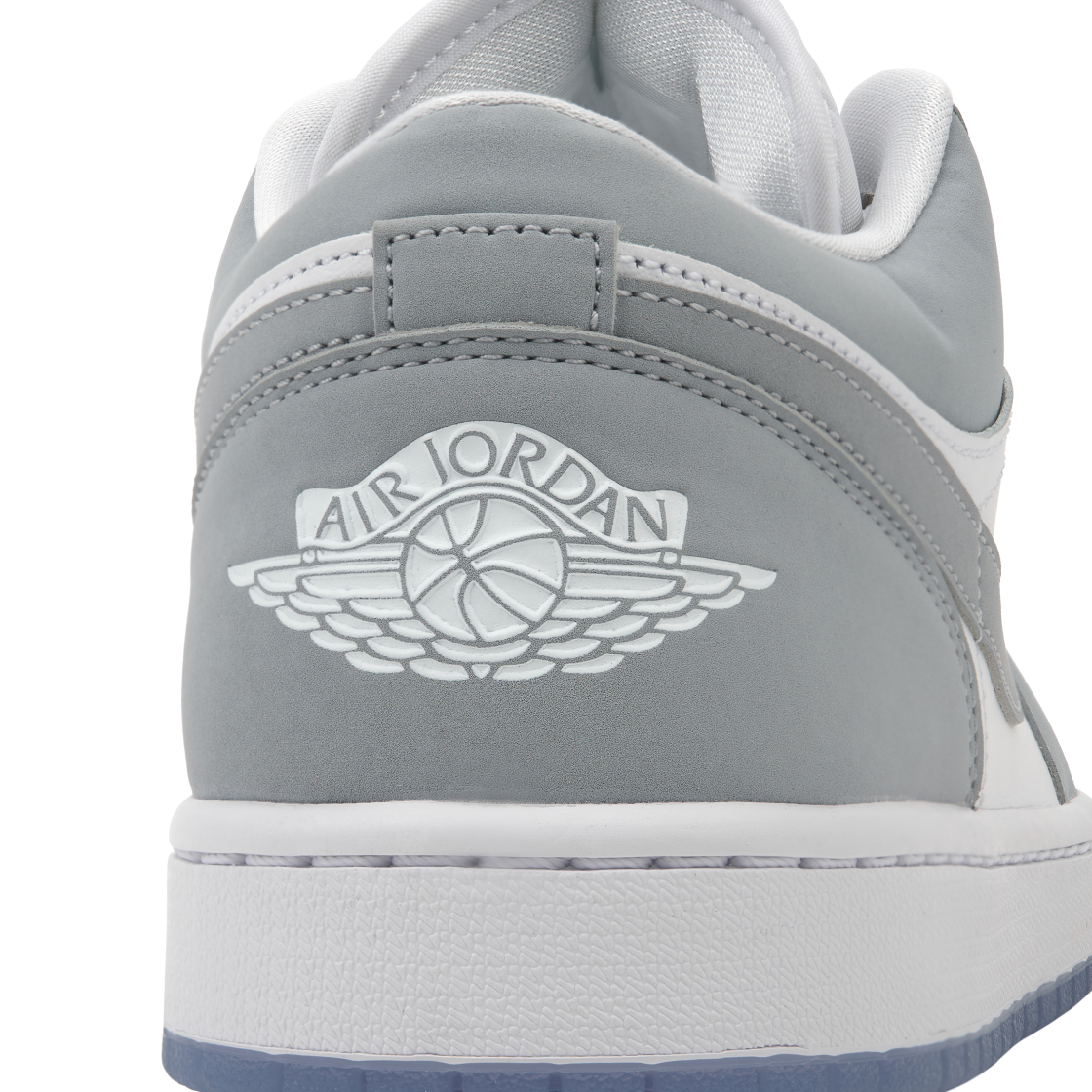 DC0774-105 (W) Jordan 1 Low White Wolf Grey - #8