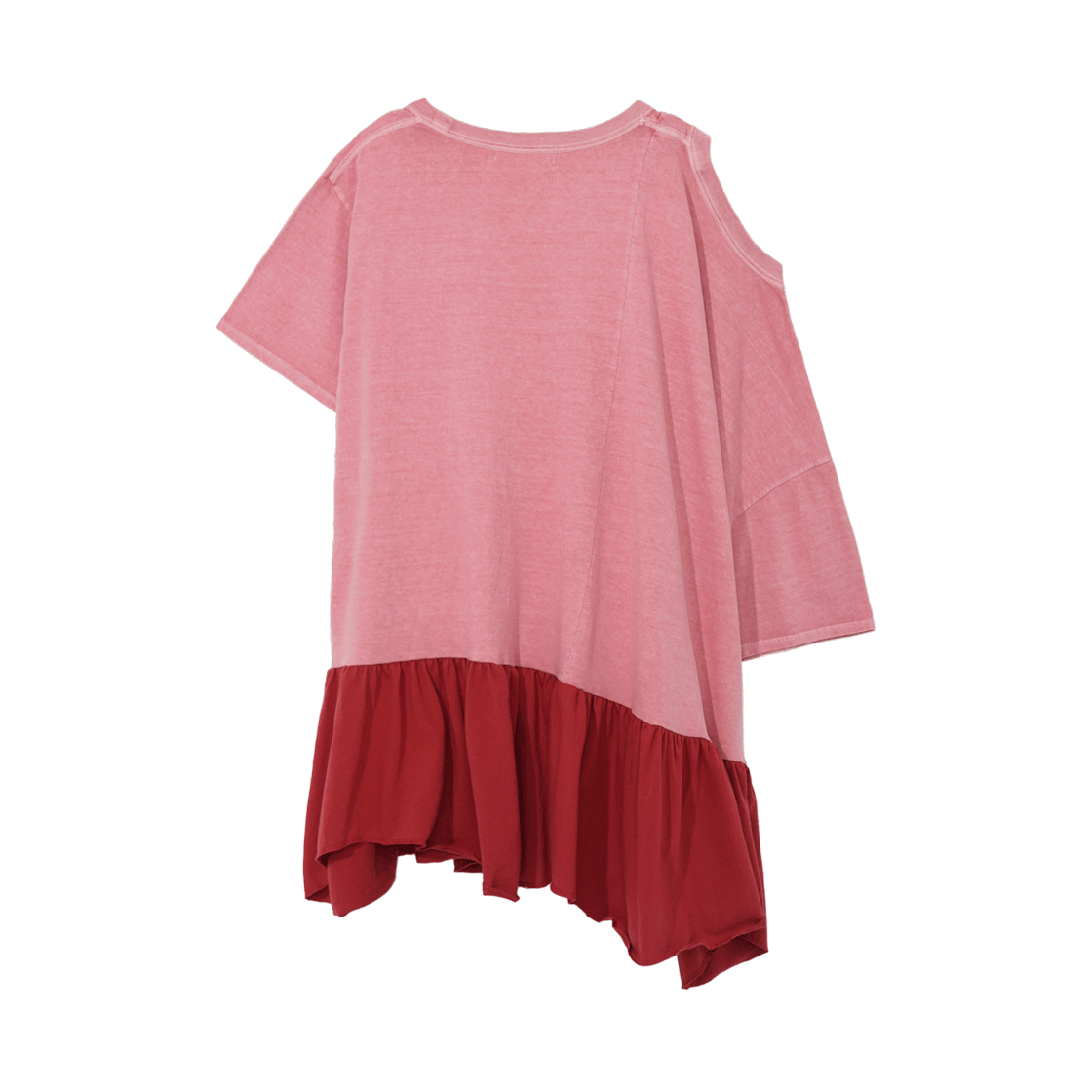 GY51DR001PK Gyeong Open Shoulder Mini Dress Pink - #2