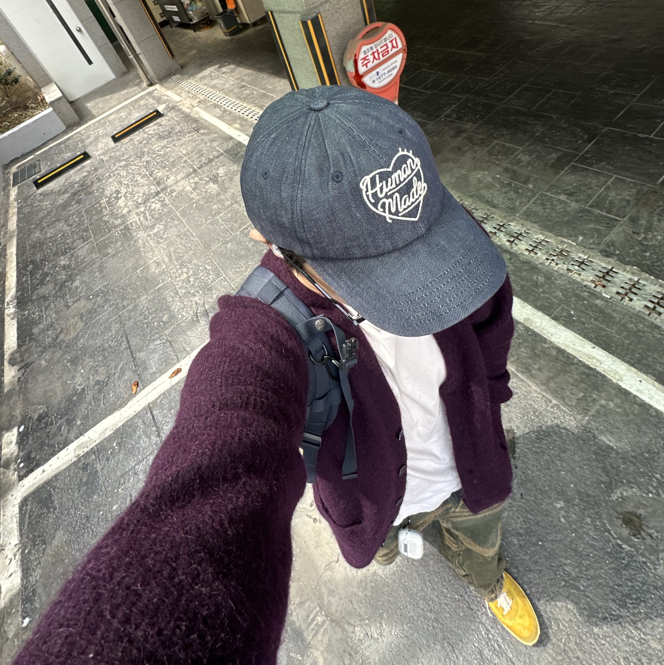 Human Made 6 Panel Denim Cap Indigo, Nike x Tom Sachs General Purpose Shoe Archive 착용 스타일