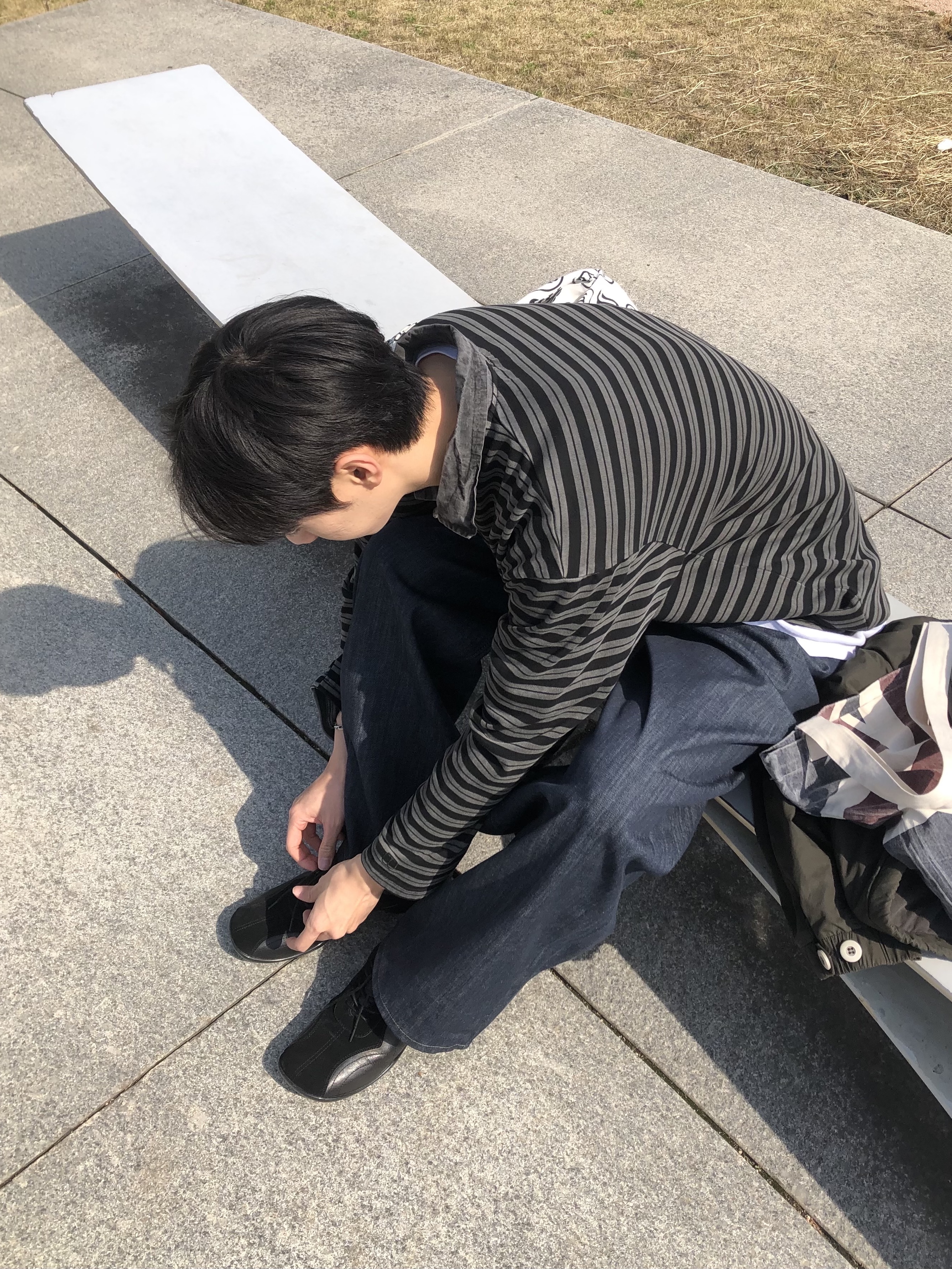 Pemont Square Black 착용 스타일 - 1