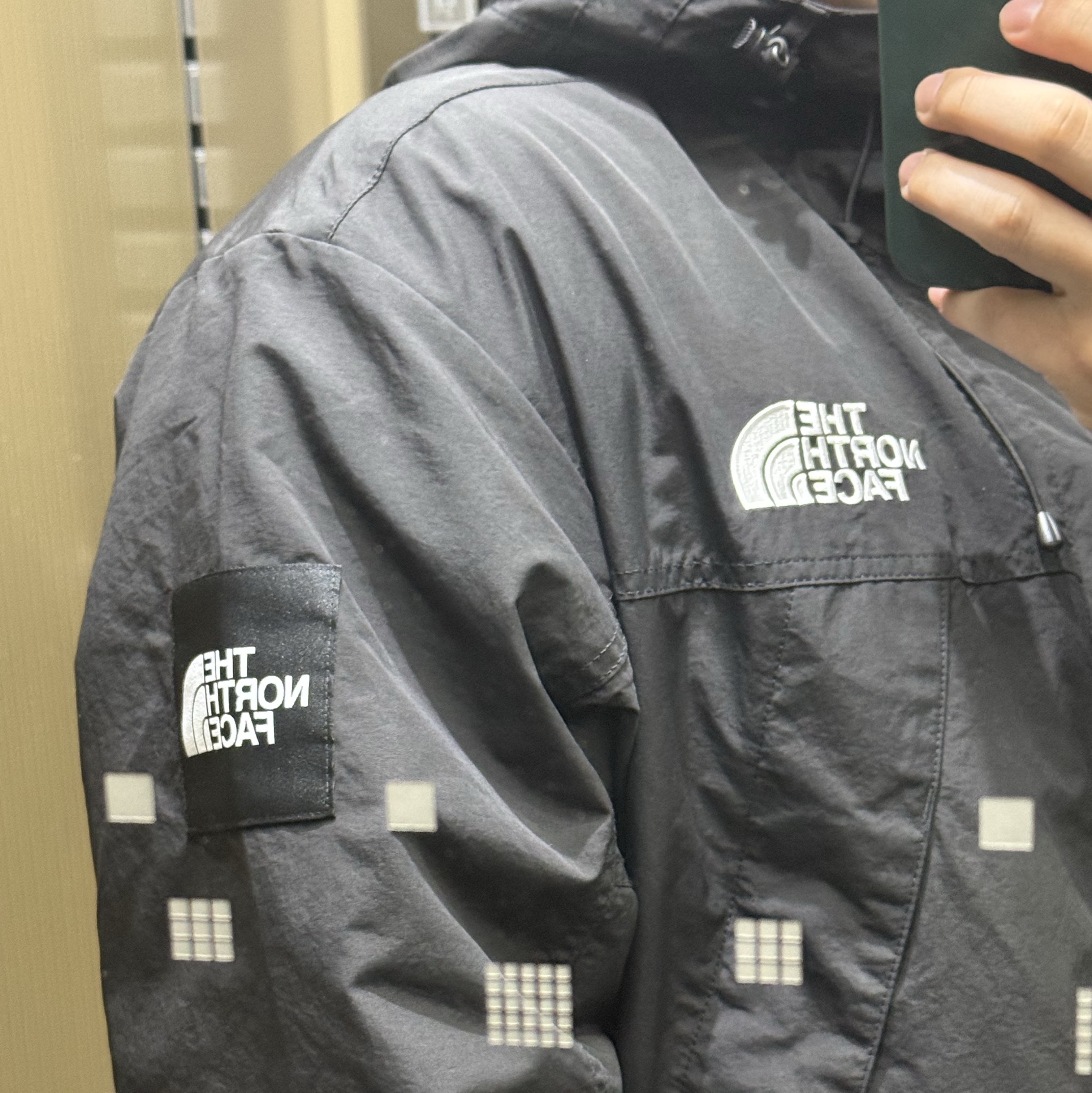 The North Face White Label Martis Jacket Black 착용 스타일