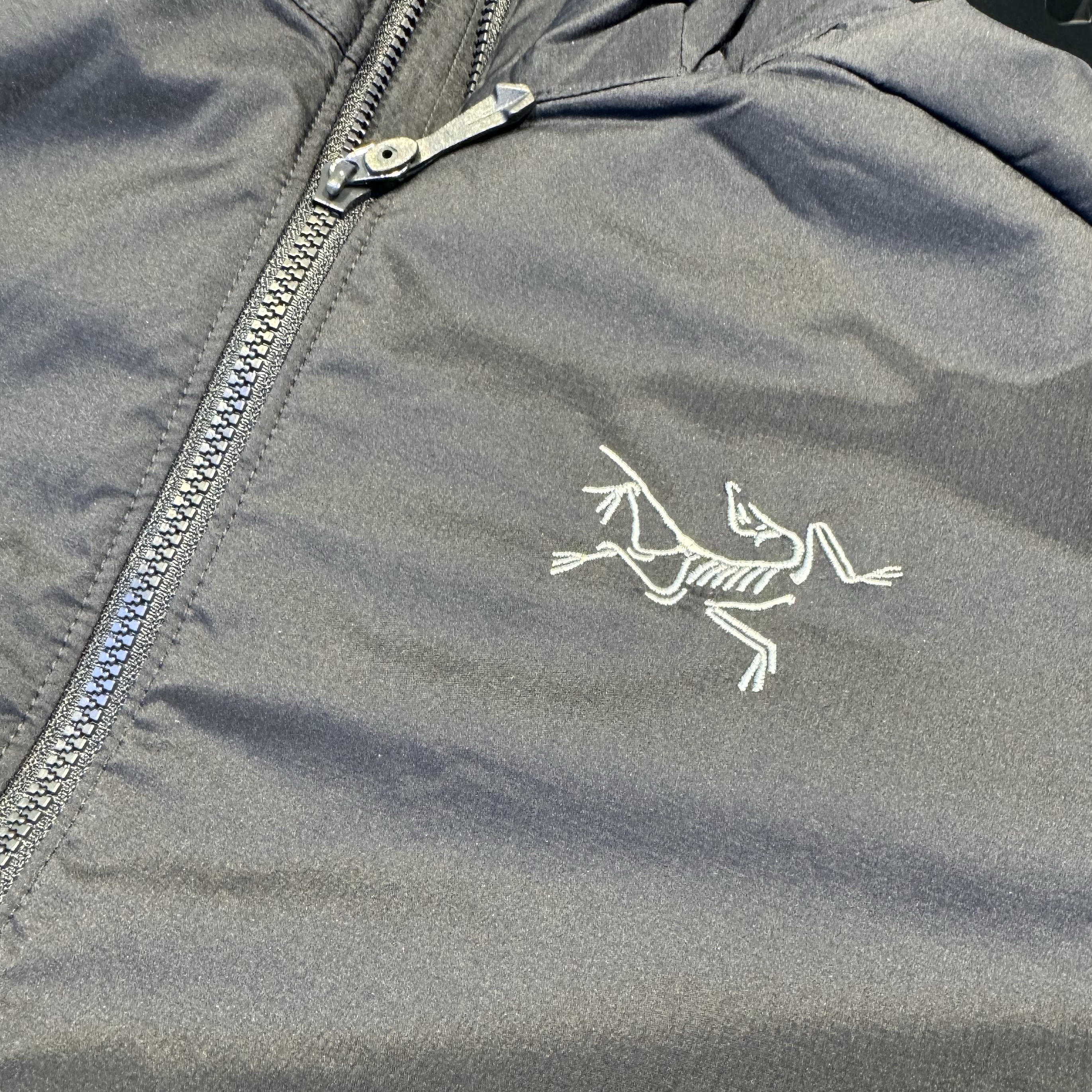 Arc'teryx Atom Hoody Black 착용 스타일
