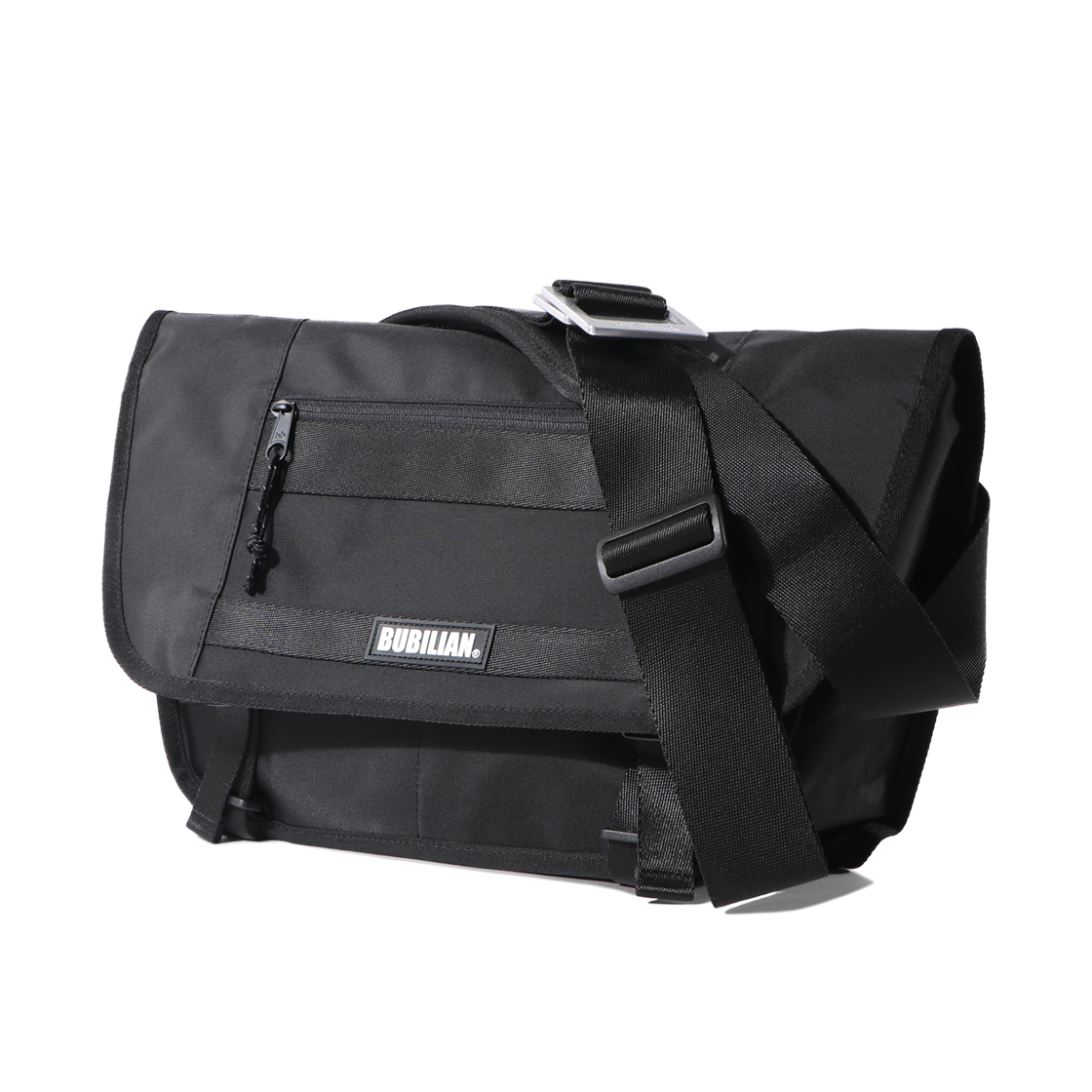 버빌리안 투라인 메신저백 블랙(Bubilian Two Line Messenger Bag) - 3