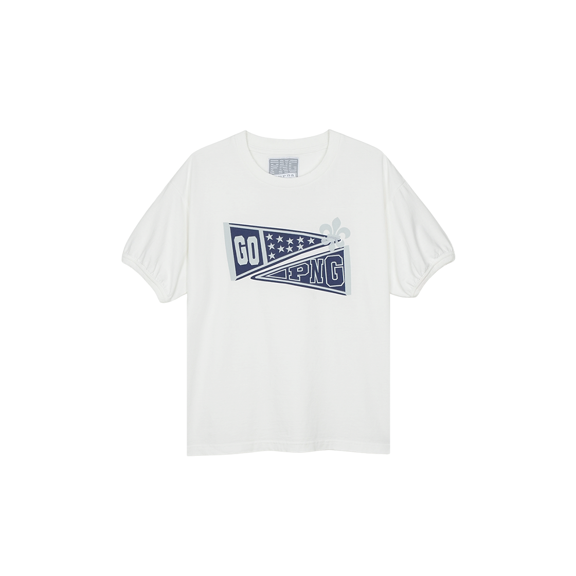 피엔지 저널 플래그 티셔츠 화이트(PNG Journal Flag T Shirt White)
