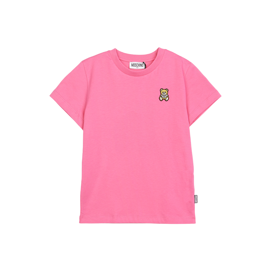 HUM05E-LAA02-50533 (Kids) Moschino Short Sleeve T-Shirt Pink