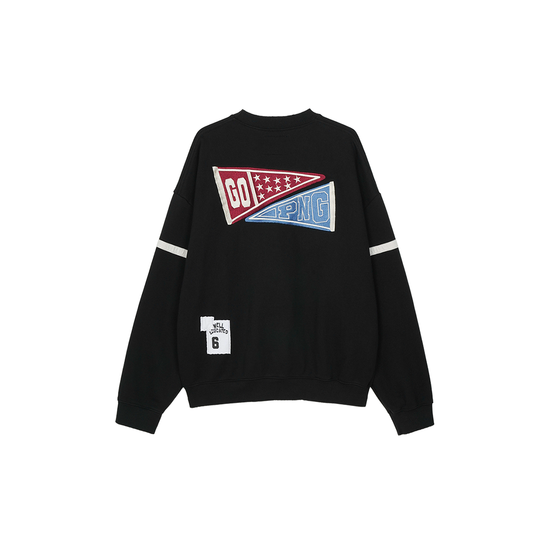 피엔지 저널 엠브로이더리 스웻 셔츠(PNG Journal Embroidery Sweat Shirt) - 2