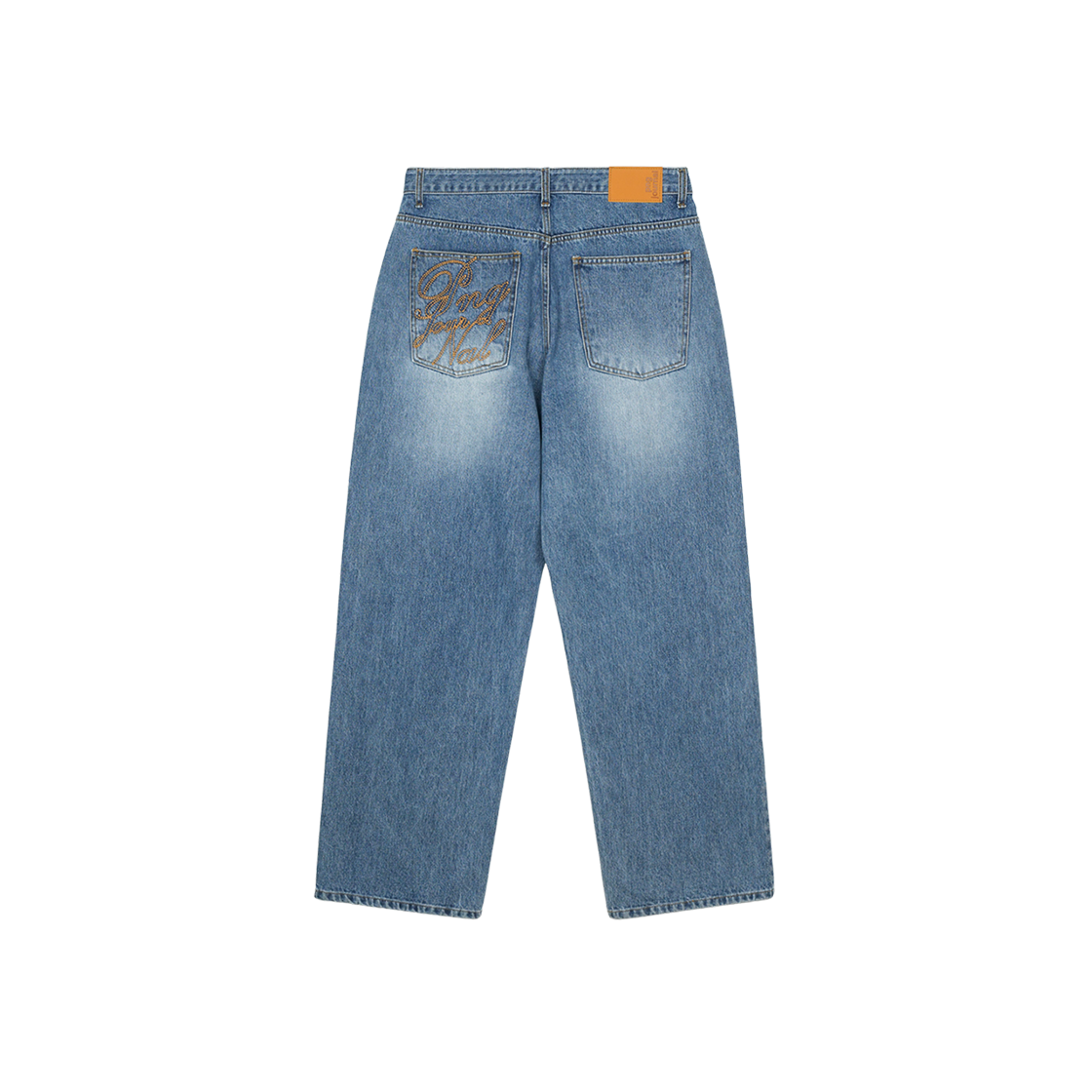 피엔지 저널 아카데미아 데님 팬츠 블루(PNG Journal Academia Denim Pants Blue) - 2