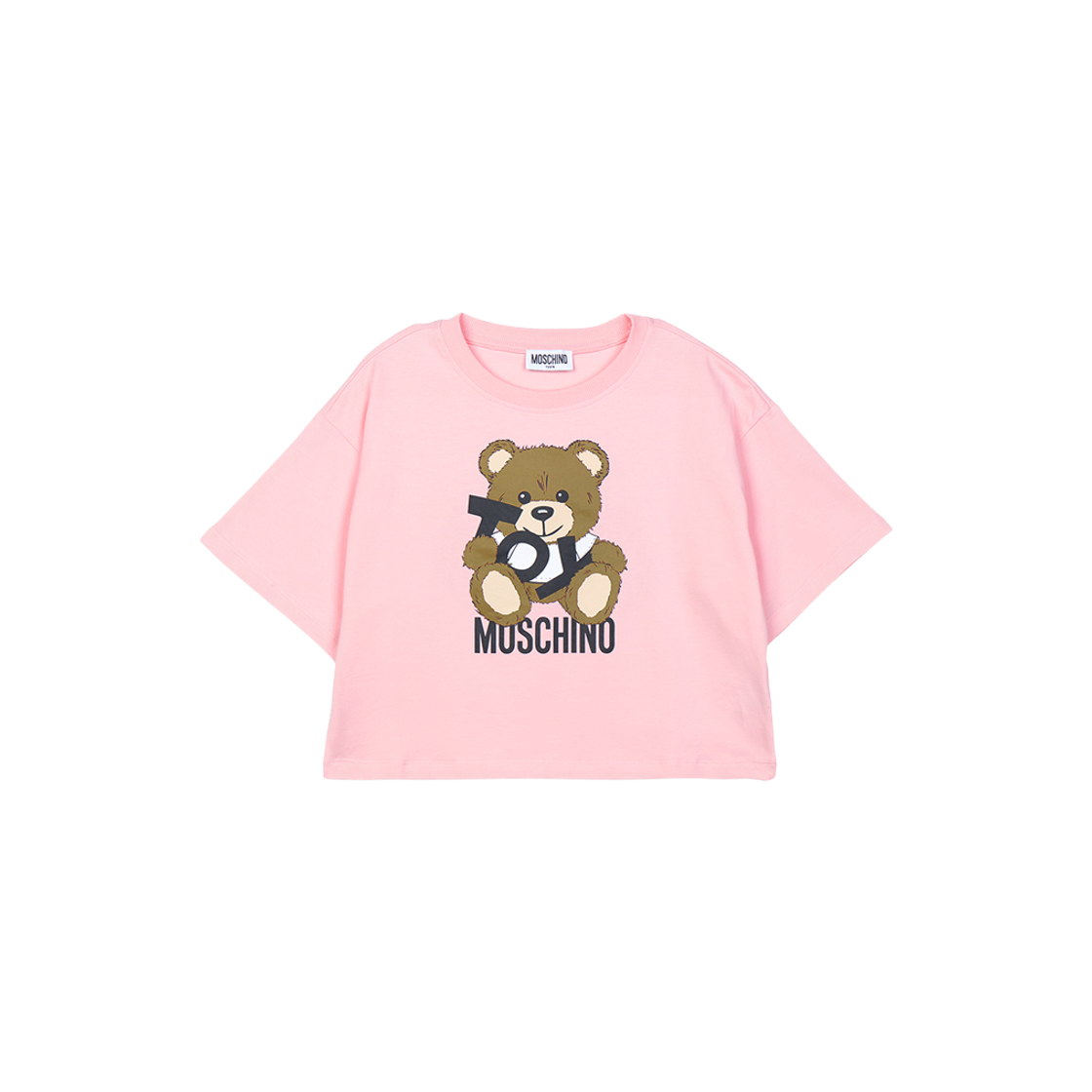 HDM06O-LBA00-50209 (Kids) Moschino Short Sleeve T-Shirt Pink