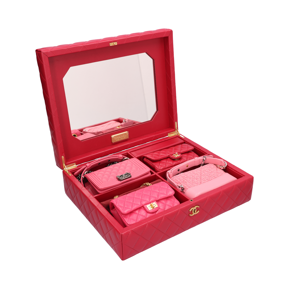 AS1949 Chanel Limited Success Story 4 Mini Bag Lambskin Pink Gold - 대표 이미지 #1