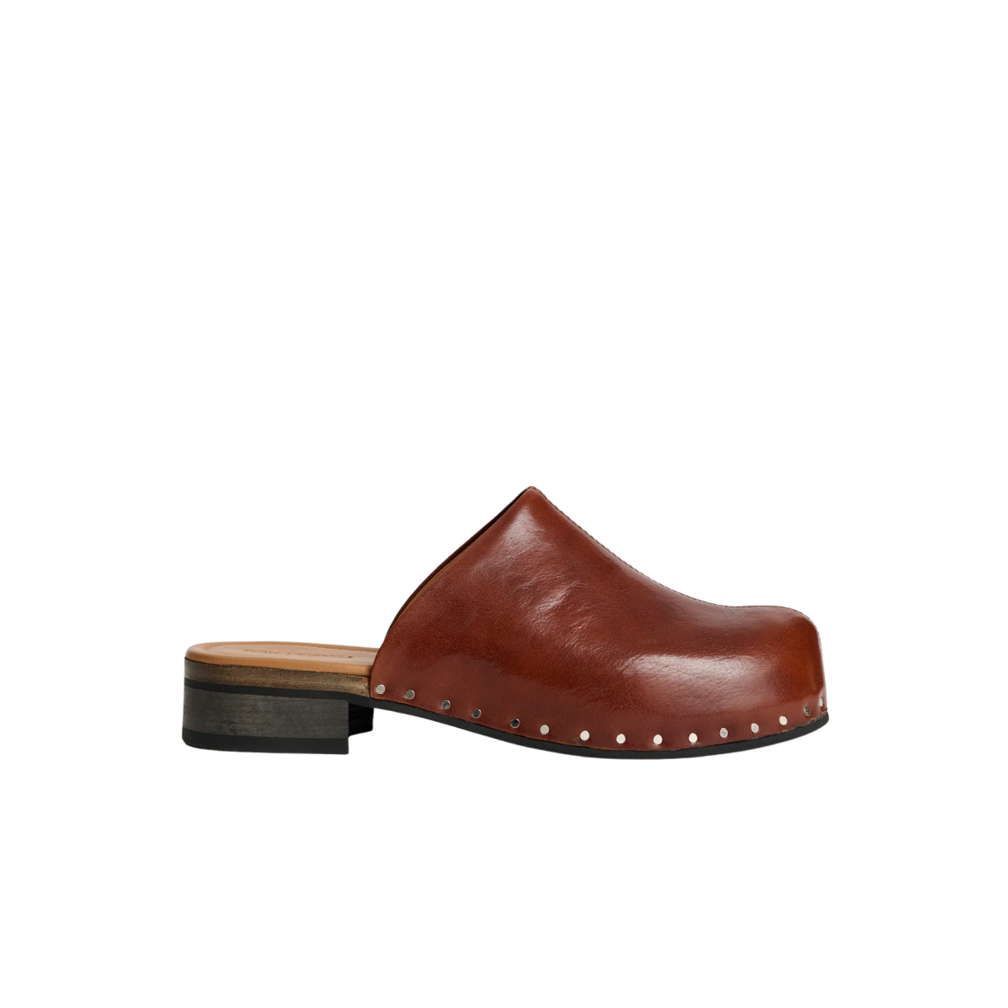 A2257NCC Our Legacy Naoto Clog Castagna Supple Cow Hide