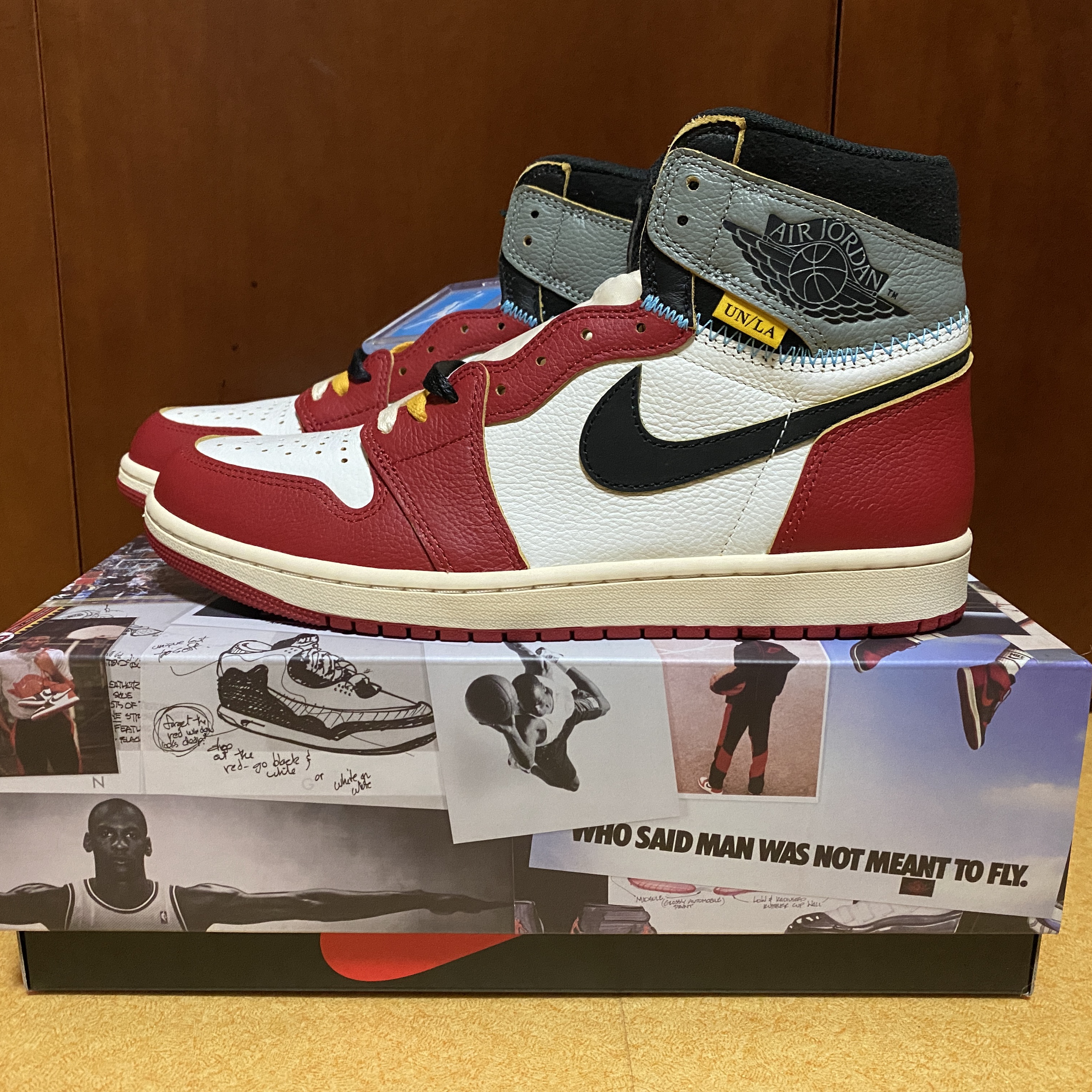 Jordan 1 x Union Retro High OG Chicago Shadow 착용 스타일