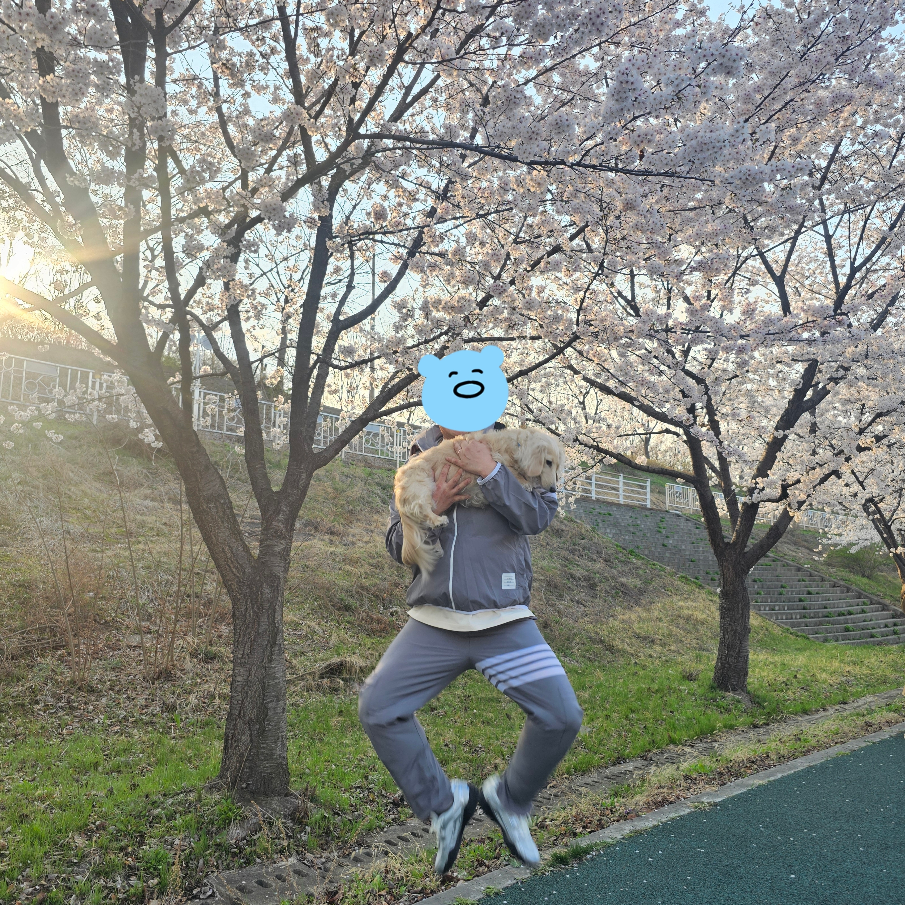 [6% 적립] FILA Echappe Ms Silvermoon 착용 스타일