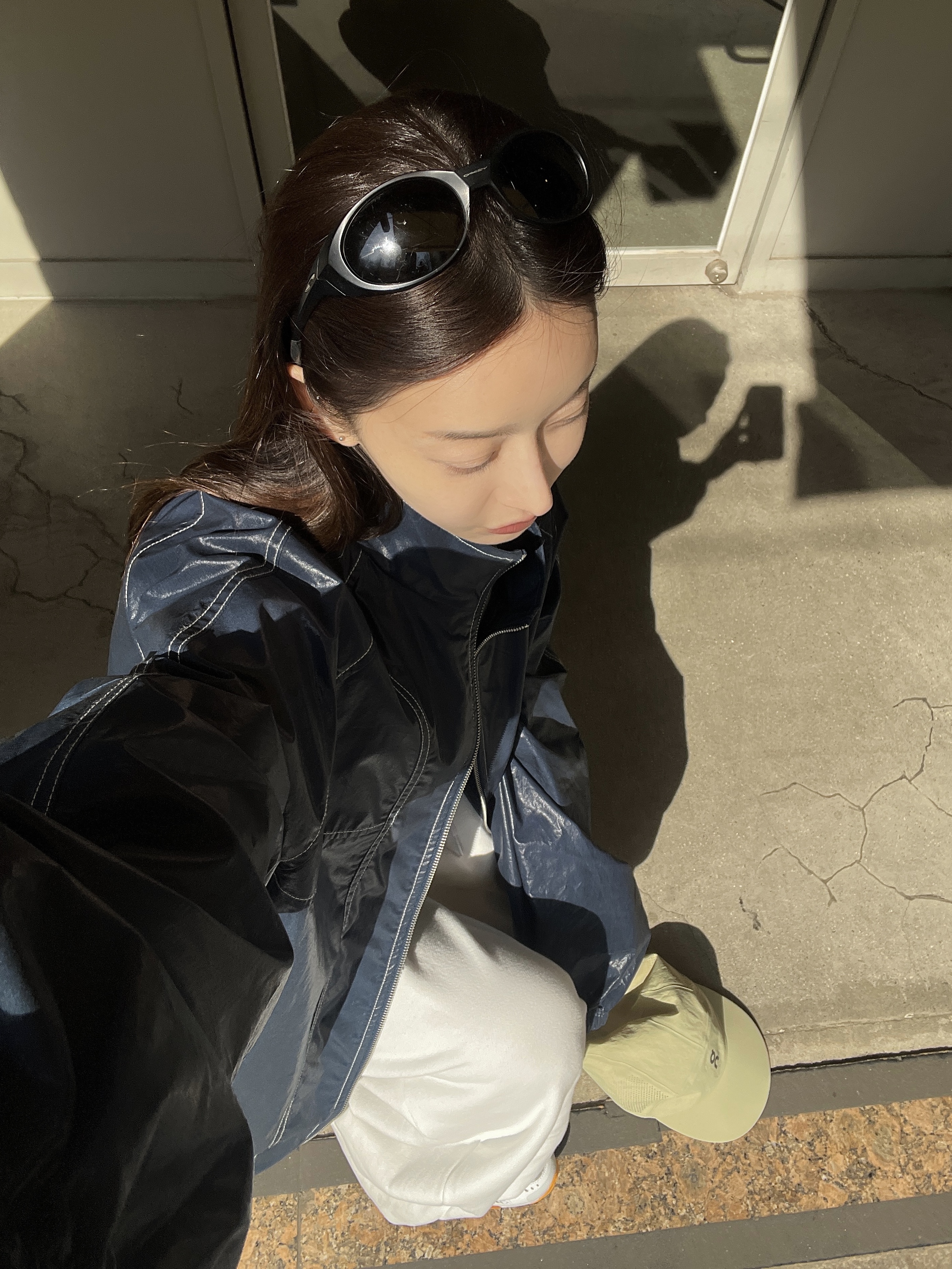 Asics x Kiko Kostadinov Gel-Quantum Zientzia White Blue, On Running Performance Cap Caper 착용 스타일 - 10
