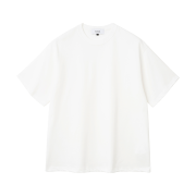 Knitted Relax Fit Air T-shirt White