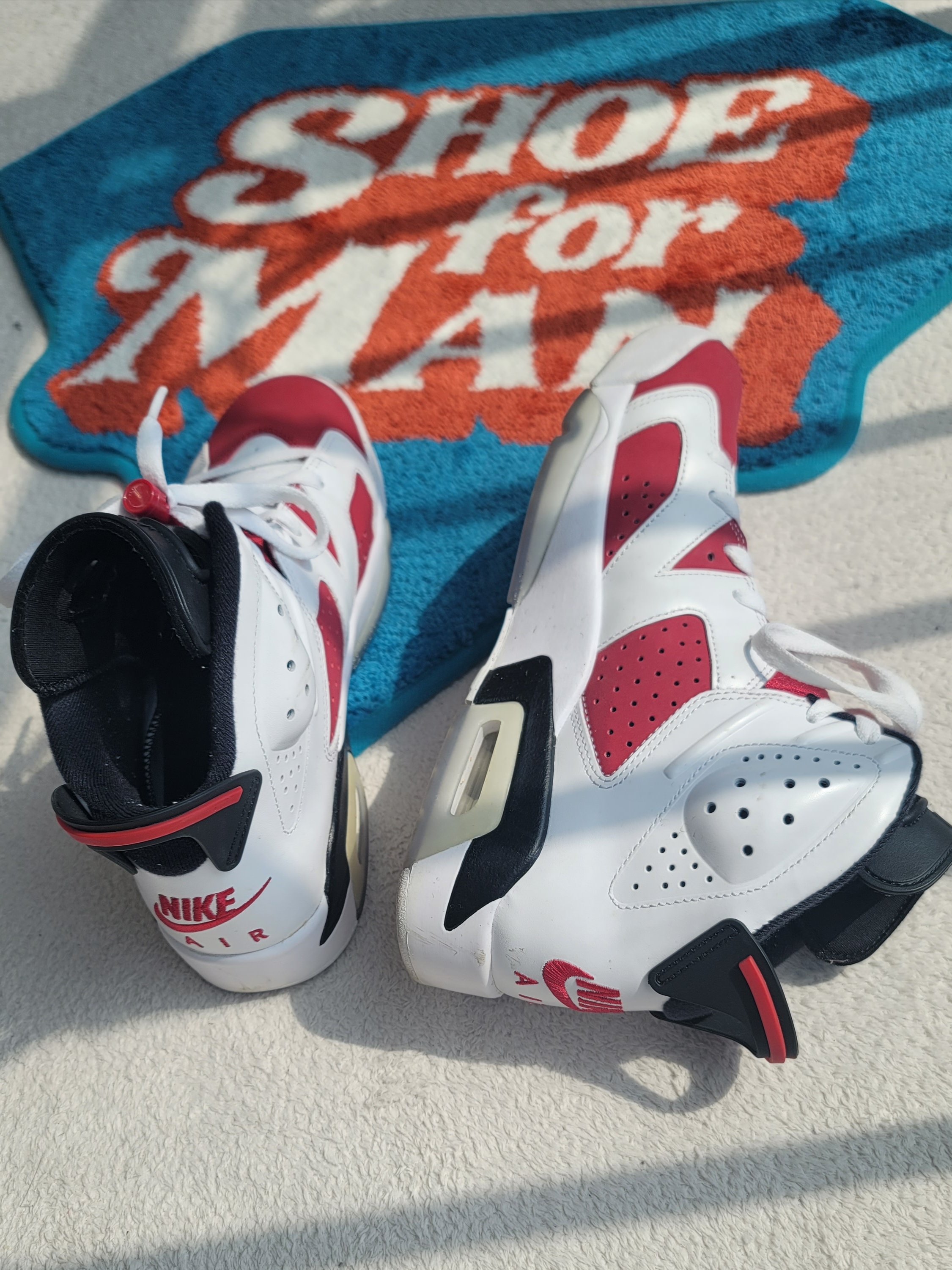 Jordan 6 Retro Carmine 2021 착용 스타일 - 3