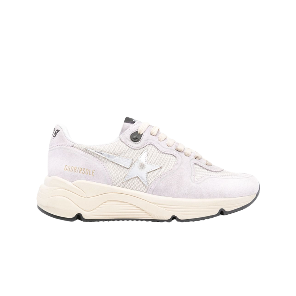 GWF00126-F006862-25756 (W) Golden Goose Running Sole Suede Sneakers Purple