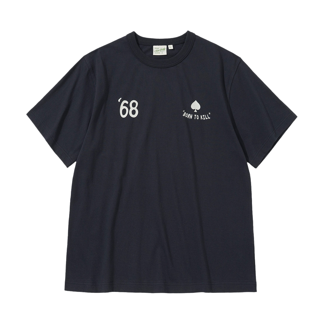 유니폼브릿지 본 투 킬 숏슬리브 티 네이비