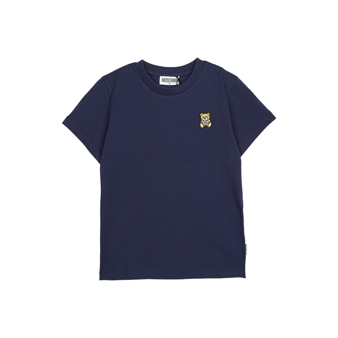 HUM05E-LAA02-40016 (Kids) Moschino Short Sleeve T-Shirt Navy