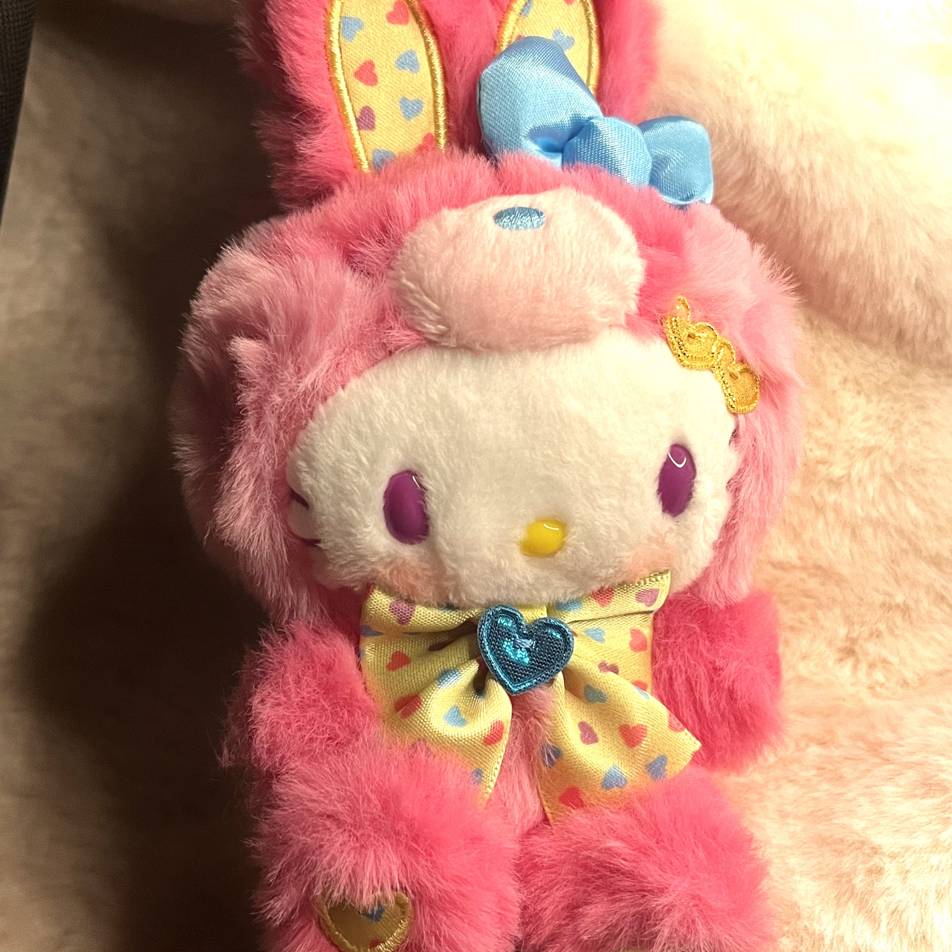 Sanrio Hello Kitty Spring Rabbit Mascot Holder 착용 스타일 - 2