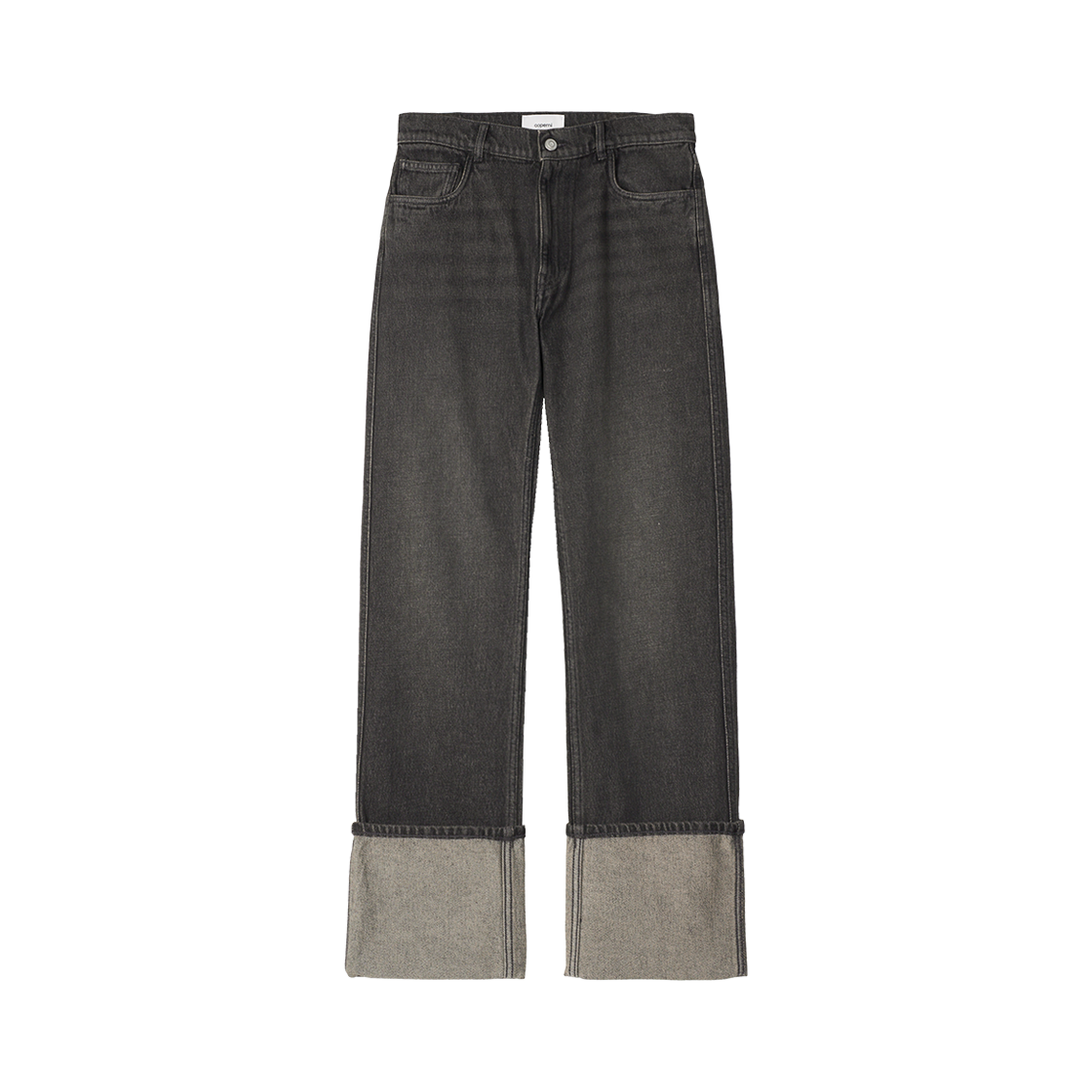 KW5BPADCP18BK Coperni Women Boyfriend Denim Pants Black - 25SS