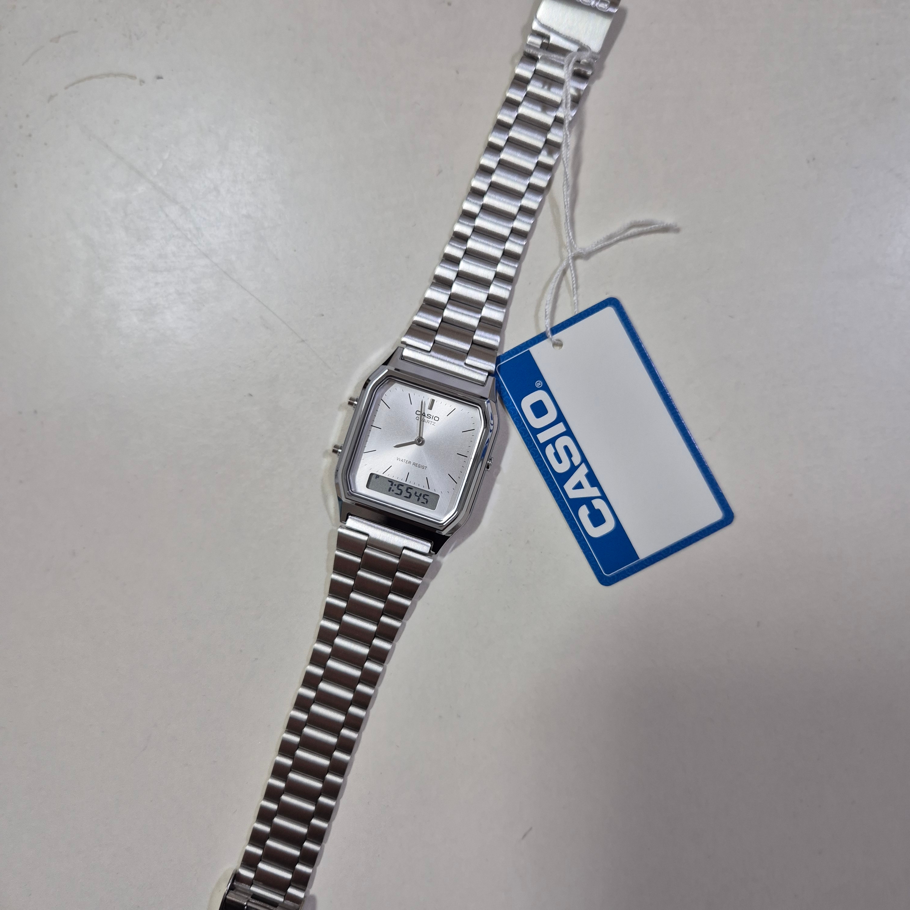 Casio AQ-230A-7AMQY 착용 스타일 - 2