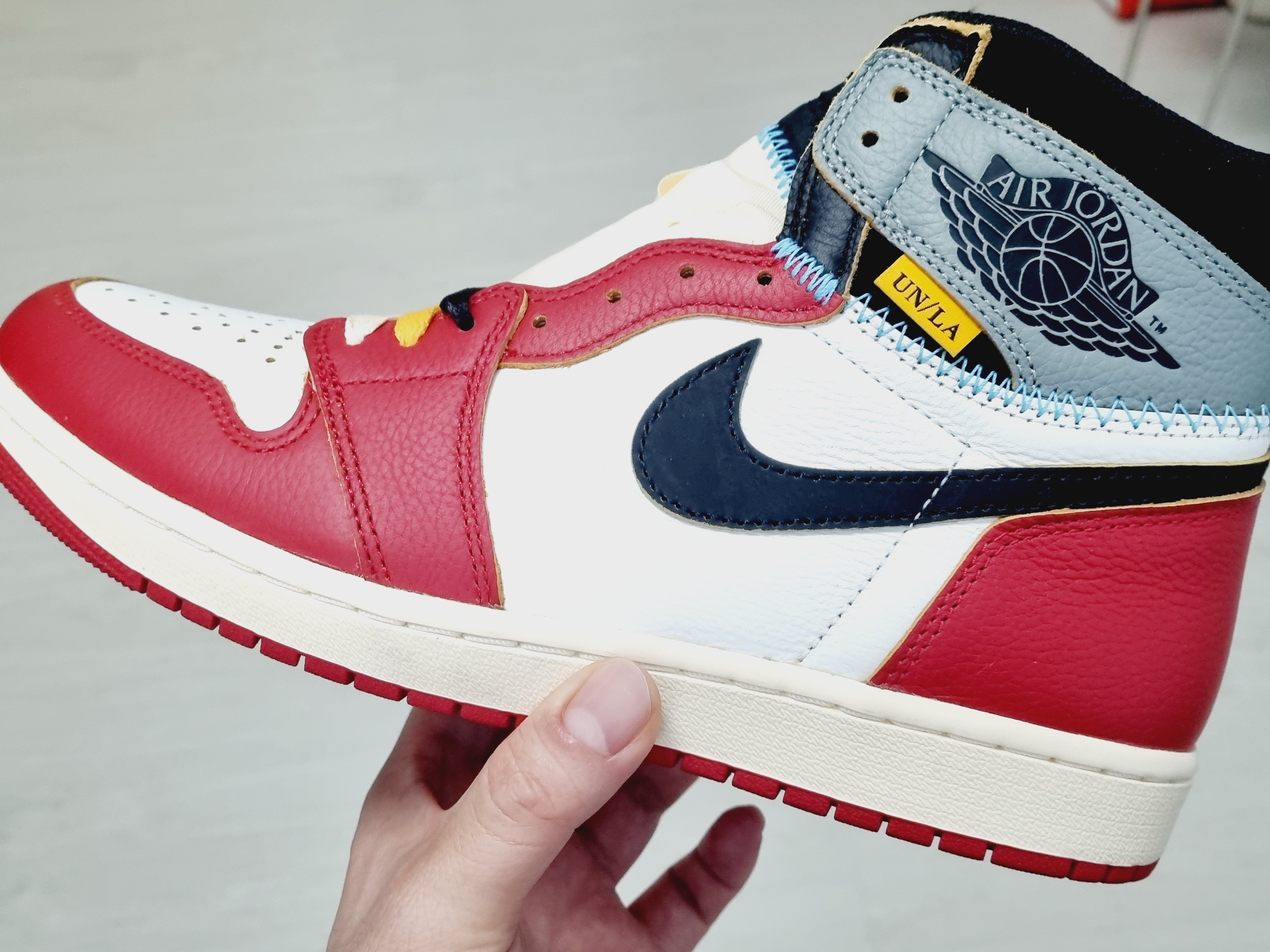 Jordan 1 x Union Retro High OG Chicago Shadow 착용 스타일