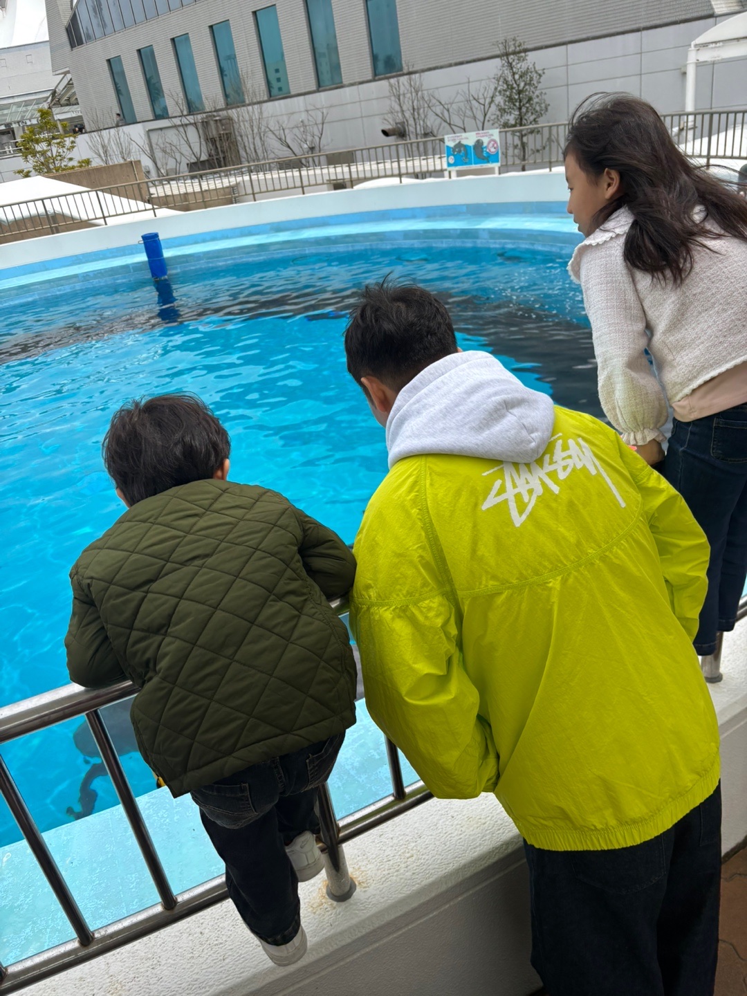 IAB Studio Hoodie Light Gray, Nike x Stussy Windrunner Jacket Bright Cactus 착용 스타일 - 6