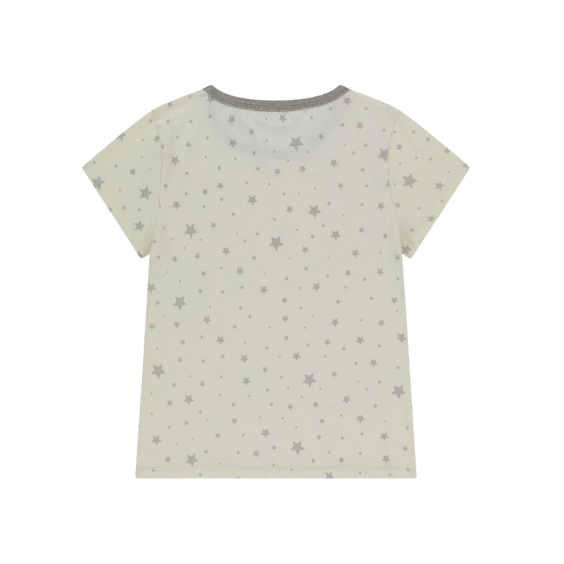 (W) 코이세이오 밀키 스타 티셔츠 아이보리((W) Coyseio Milky Star T-Shirt Ivory) - 2