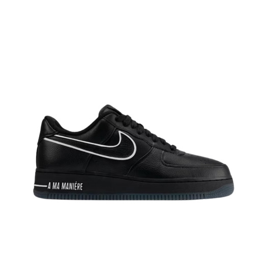 (W) Nike x A Ma Maniere Air Force 1 Low Black White