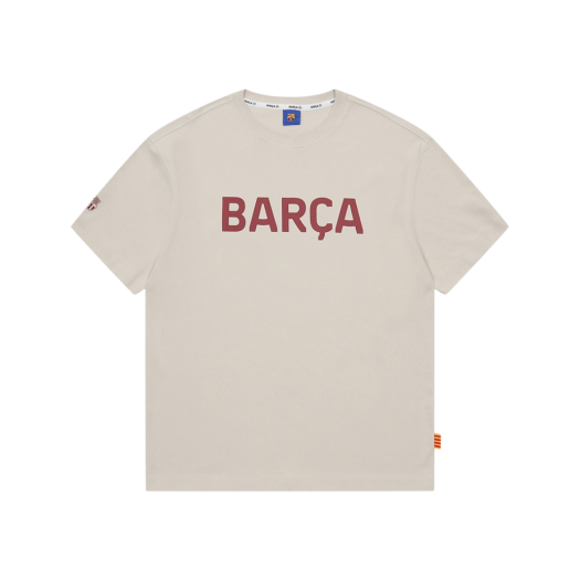 EBCASSBE1 FC Barcelona Classic Line T-Shirt Beige