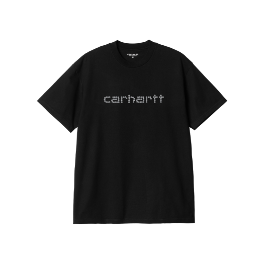Carhartt WIP S/S Rivet Script T-Shirt Black