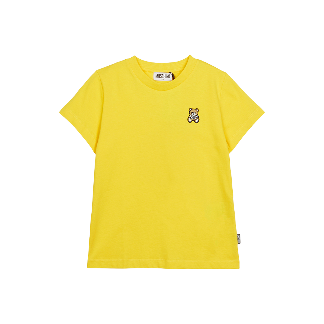 HUM05E-LAA02-50577 (Kids) Moschino Short Sleeve T-Shirt Yellow
