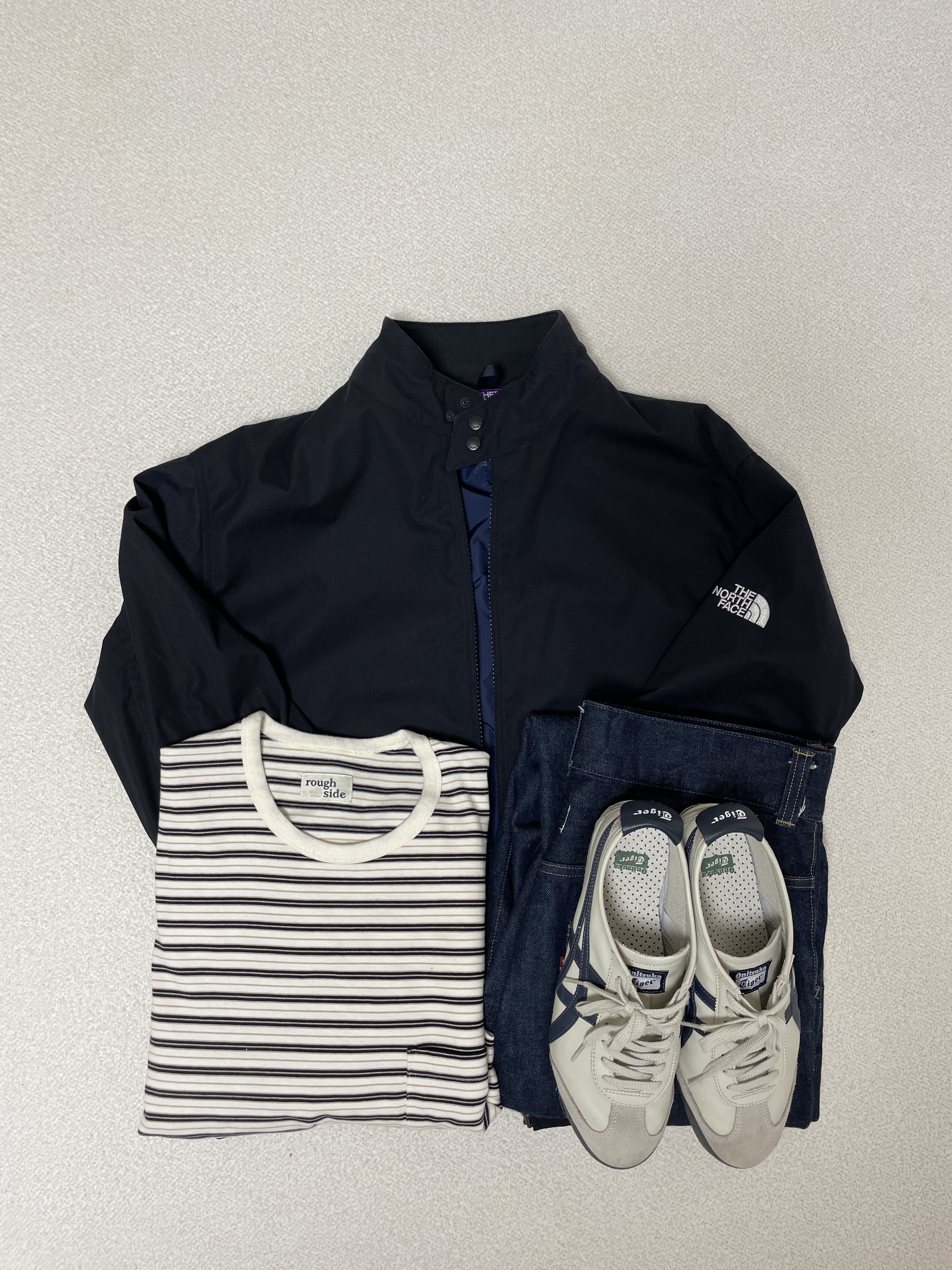 Onitsuka Tiger Mexico 66 Birch 착용 스타일 - 1