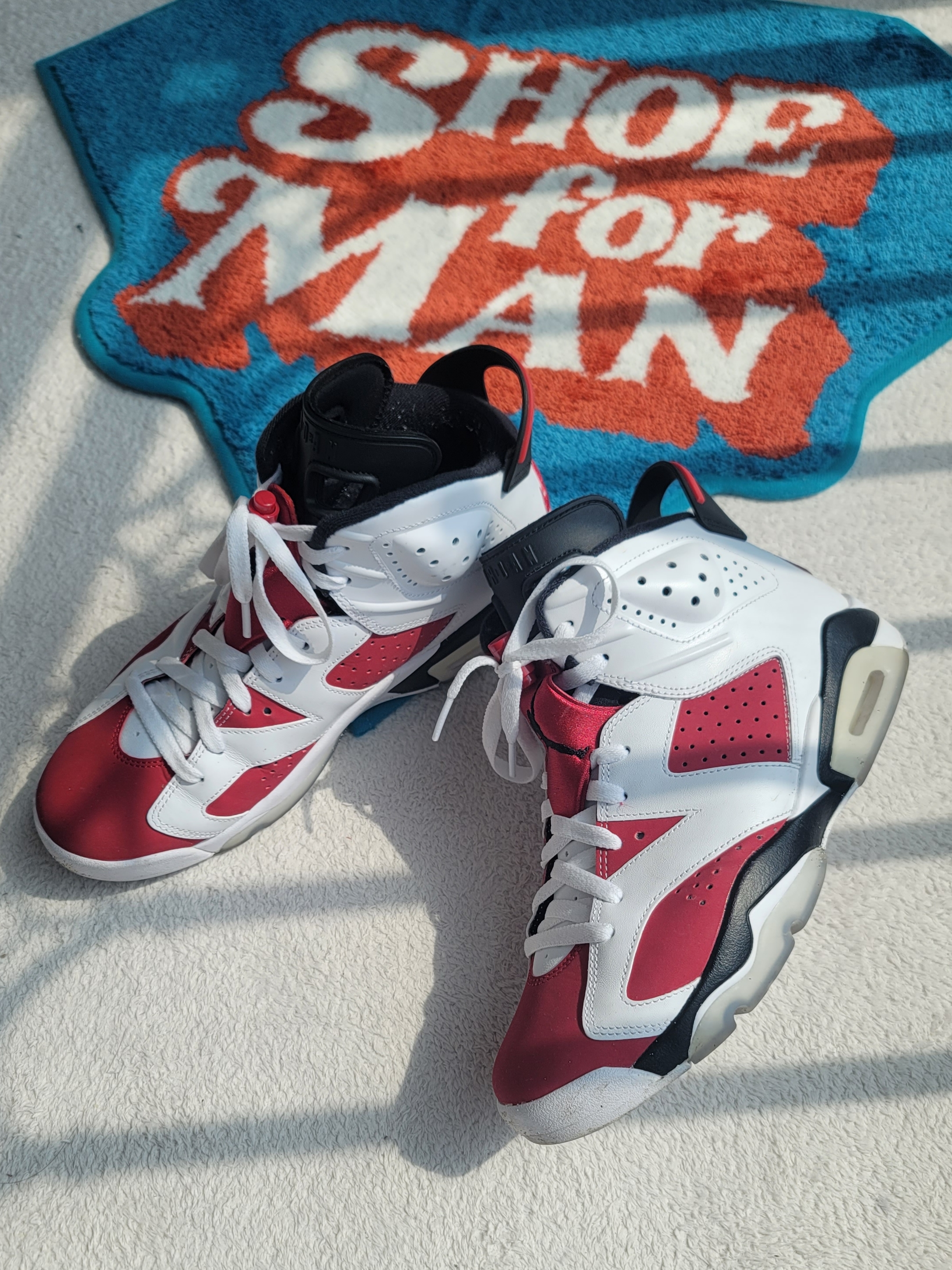 Jordan 6 Retro Carmine 2021 착용 스타일 - 1