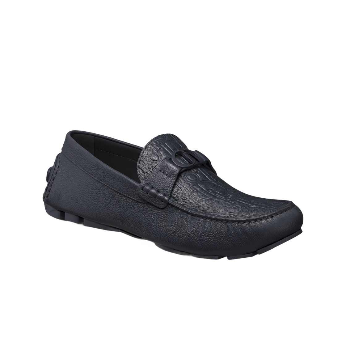 디올 오데온 로퍼 그레인드 카프스킨 앤 디올 그래비티 레더 네이비 블루(Dior Odeon Loafer Grained Calfskin and Dior Gravity Leather Navy Blue) - 2
