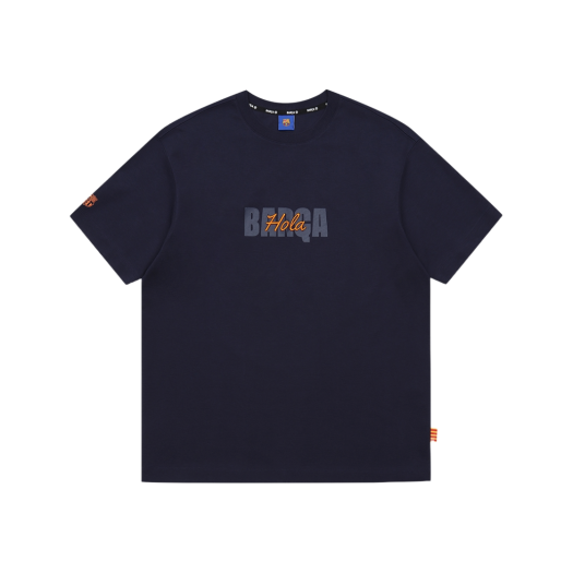 EBCCSSNV1 FC Barcelona Line T-Shirt Navy