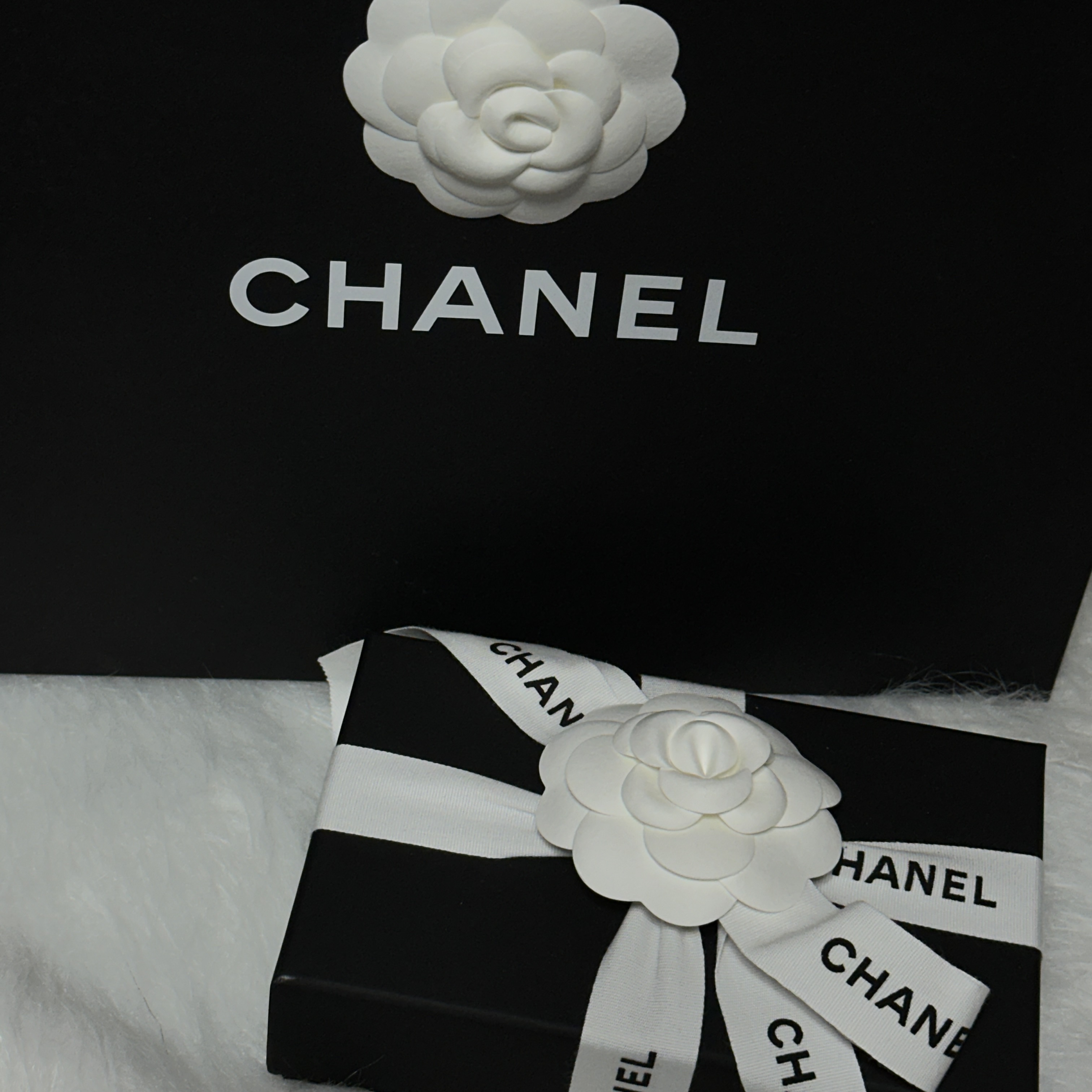 Chanel Classic Card Holder Grained Calfskin & Gold Black 착용 스타일 - 1