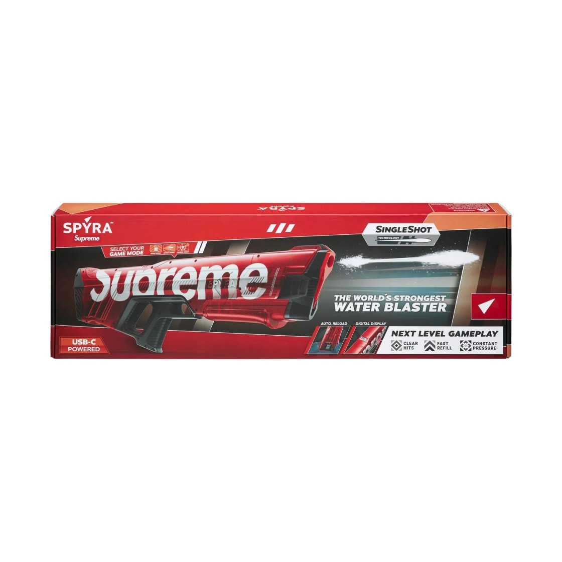 Supreme x SpyraThree Water Blaster Clear