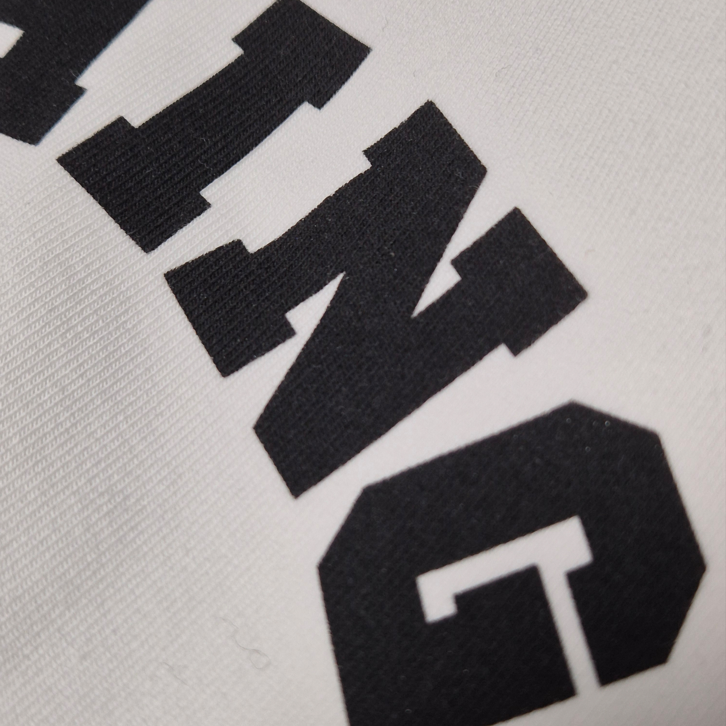 Adidas x BAPE T-Shirt White - KR Sizing 착용 스타일 - 7
