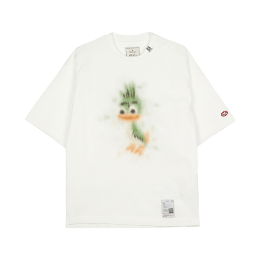 J14TS772-WHITE Maison Mihara Yasuhiro Short Sleeve T-Shirt White