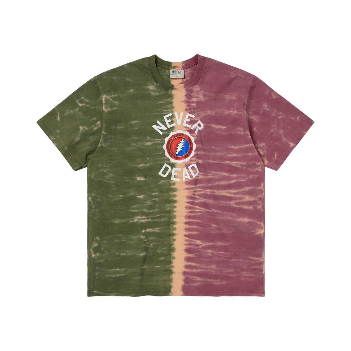 디스이즈네버댓 x 그레이트풀 데드 네버 데드 티셔츠 타이 다이(Thisisneverthat x Grateful Dead Never Dead T-Shirt Tie Dye) - 1