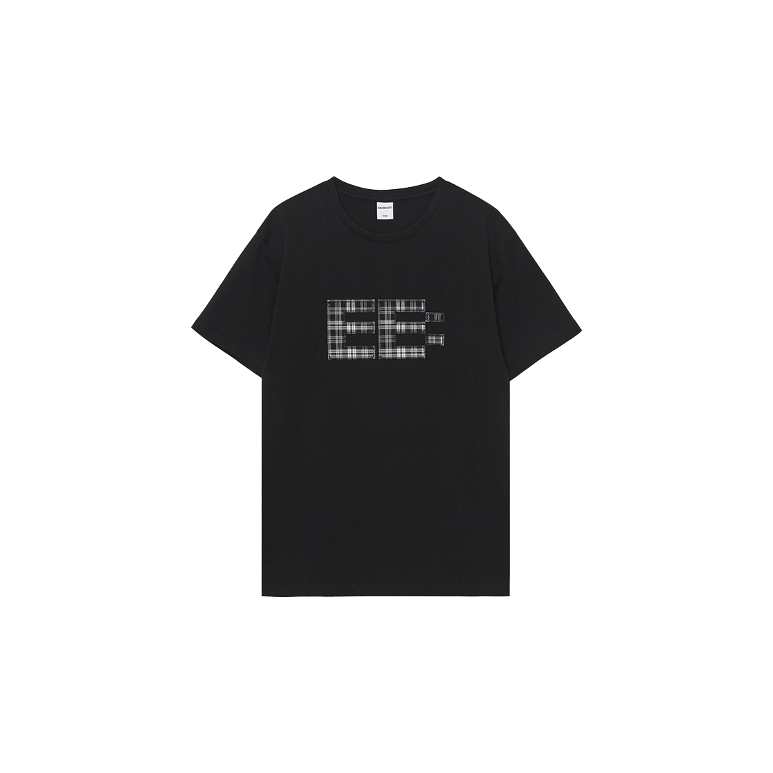 ENZO BLUES ♥ pixel logo boxy t-shirt / 追跡付 ENZO BLUES】Pixel logo boxy t-shirt オーバーサイズ Tシャツ
