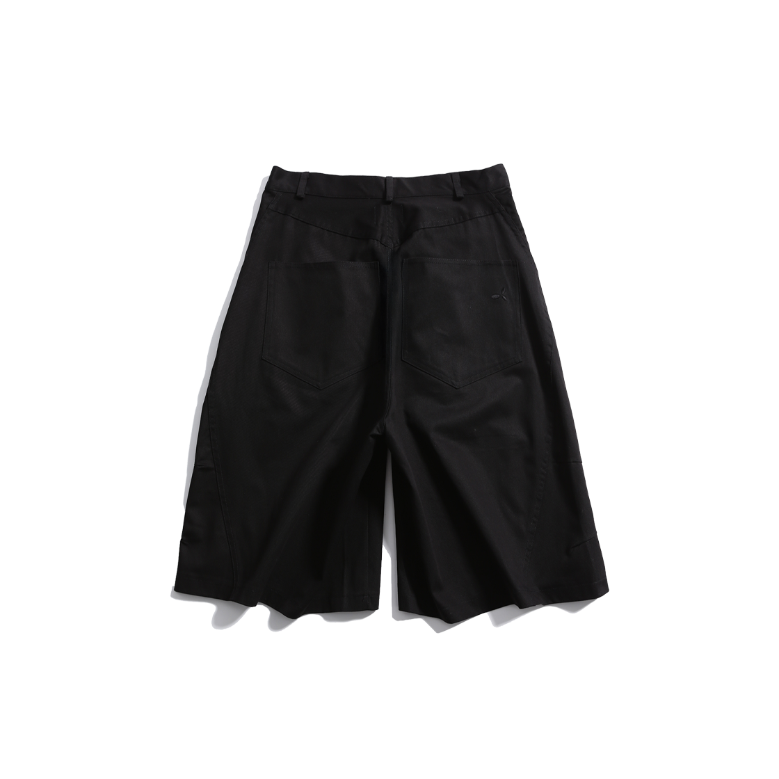 비피투디스오더 사이드 절개 버뮤다 팬츠 블랙(BP2DISORDER Side Slit Darted Bermuda Black) - 2