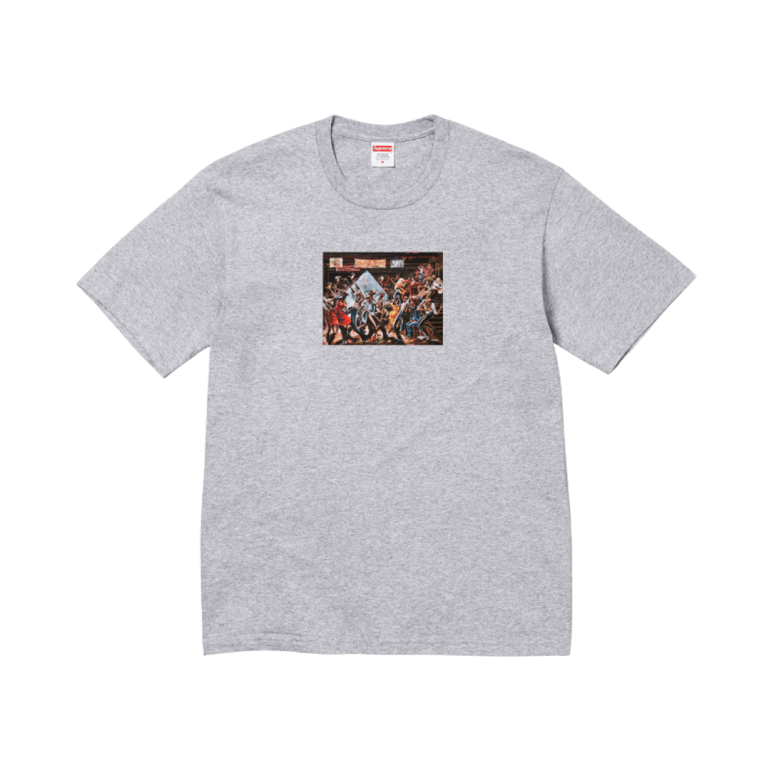 슈프림 x 어니 반스 티셔츠 헤더 그레이 - 25SS