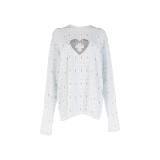 Honkyo Over Long Sleeve Top Hospitality White