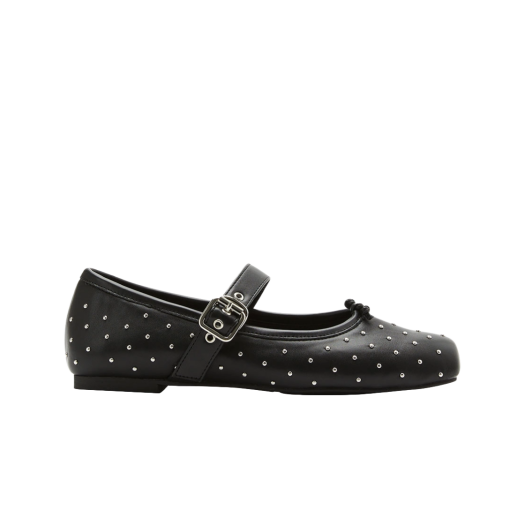 20259-1 PAES Metal Stud Mary Jane Black