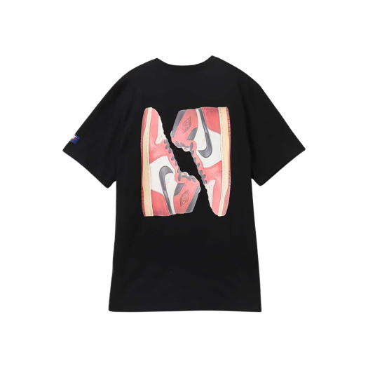 Jordan Flight Essentials AJ1 T-Shirt Black Sail - Asia